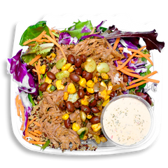 Shredded Beef Taco Salad
