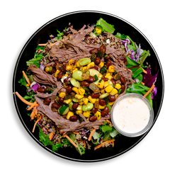 Shredded Beef Taco Salad