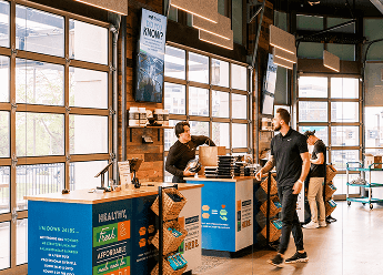 People Inside MFF Store