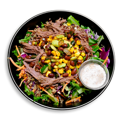 Shredded Beef Taco Salad