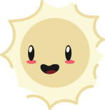 smiling sun